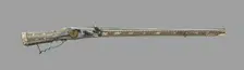 Wheellock Rifle, Germany, 1577. Creator: Unknown