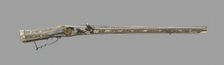 Wheellock Rifle, Germany, 1577. Creator: Unknown