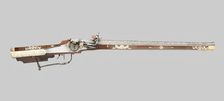 Wheellock Rifle, Germany, 1580. Creator: Unknown