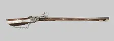 Wheellock Rifle, Germany, 1660. Creator: Unknown