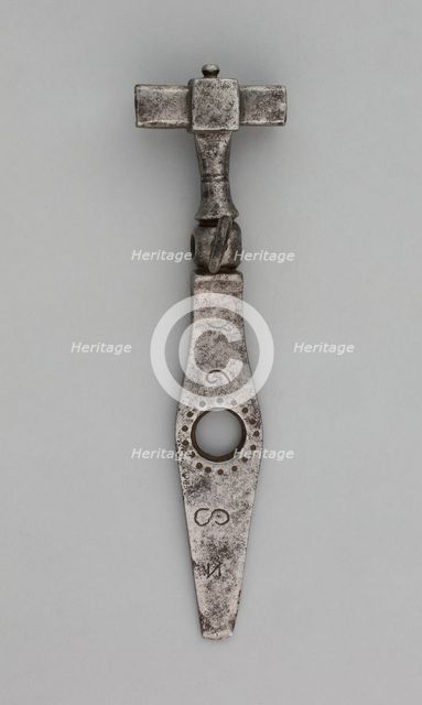 Wheellock Spanner and Turnscrew, Germany, 1682. Creator: Unknown.