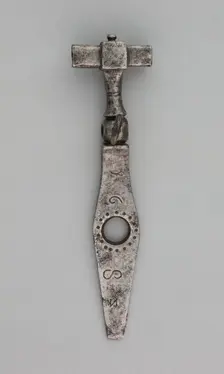 Wheellock Spanner and Turnscrew, Germany, 1682. Creator: Unknown