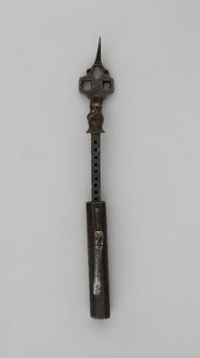 Wheellock Spanner with Powder Measure and Screwdriver, Germany, 17th century. Creator: Unknown