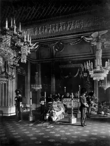 When the Day of Toil is Done, the Lying in State 1910