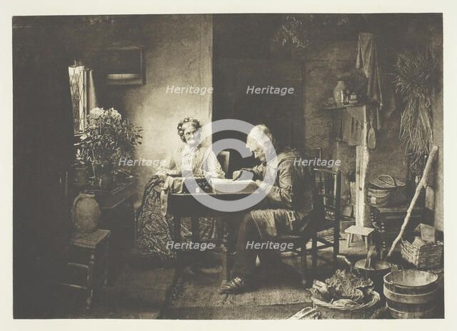 When the Day's Work is Done, 1877, printed January 1890. Creator: Henry Peach Robinson.