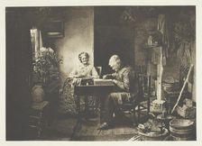 When the Day's Work is Done, 1877, printed January 1890. Creator: Henry Peach Robinson