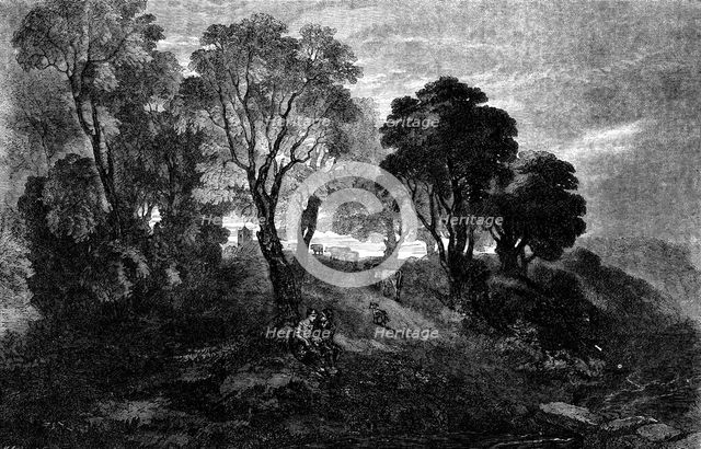 "When the Kye Come Hame" - drawn by G. Dodgson, 1854. Creator: Mason Jackson.