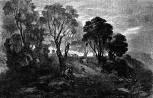 "When the Kye Come Hame" - drawn by G. Dodgson, 1854. Creator: Mason Jackson