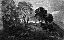 "When the Kye Come Hame" - drawn by G. Dodgson, 1854. Creator: Mason Jackson