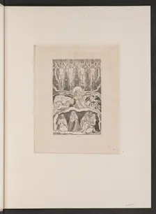 When the Morning Stars Sang Together, 1825. Creator: William Blake