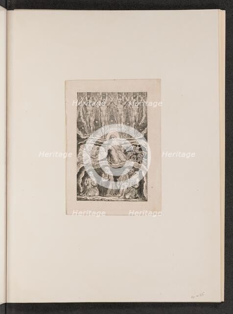 When the Morning Stars Sang Together, 1825. Creator: William Blake.