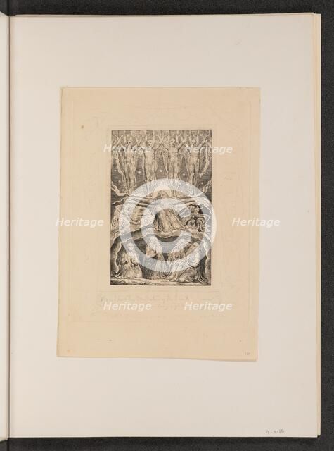 When the Morning Stars Sang Together, 1825. Creator: William Blake.