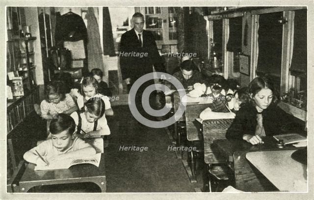 'When the School comes to the Children - Travelling schools provide thoroughly modern education for  Creator: Unknown.