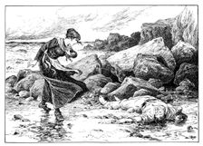 When the Sea Gives up its Dead 1901.Artist: MJ Blatchford