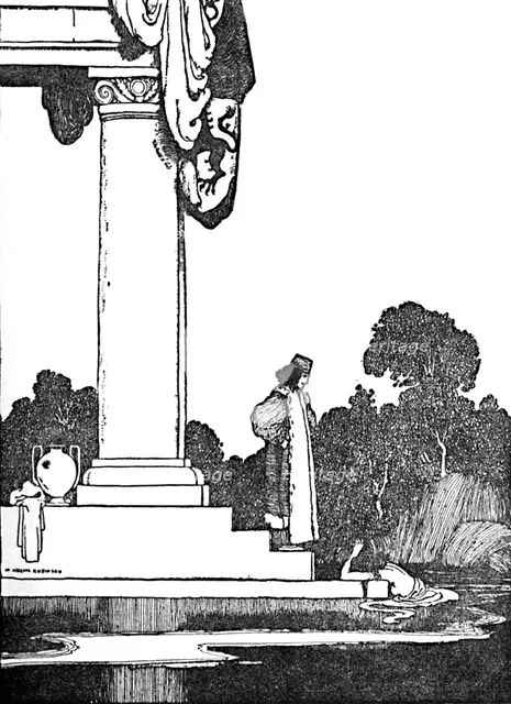 'When The Sun Arose She Awoke', c1930. Artist: W Heath Robinson.