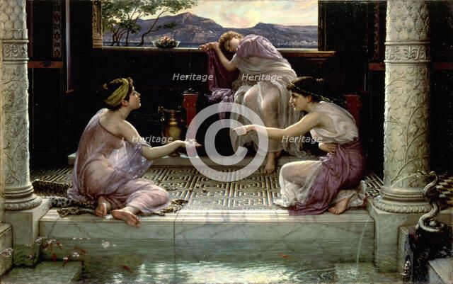 When the World was Young, 1891. Creator: Poynter, Edward John (1836-1919).