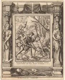When Adam Delved, 1651. Creator: Wenceslaus Hollar