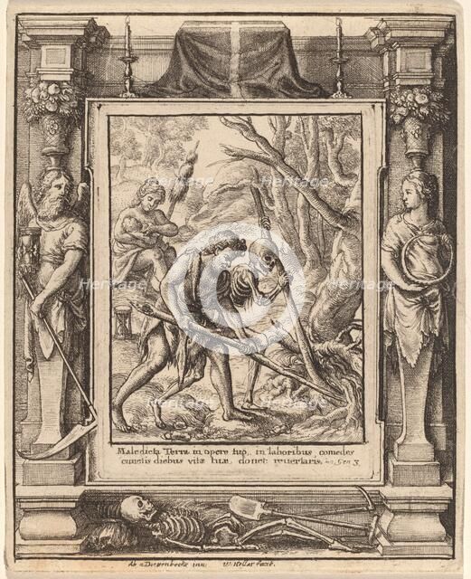 When Adam Delved, 1651. Creator: Wenceslaus Hollar.