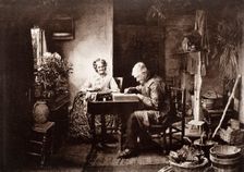 When Day's Work Is Done, Printed 1889-1891. Creator: Henry Peach Robinson