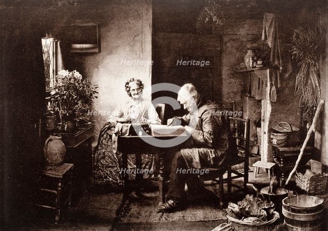 When Day's Work Is Done, Printed 1889-1891. Creator: Henry Peach Robinson.