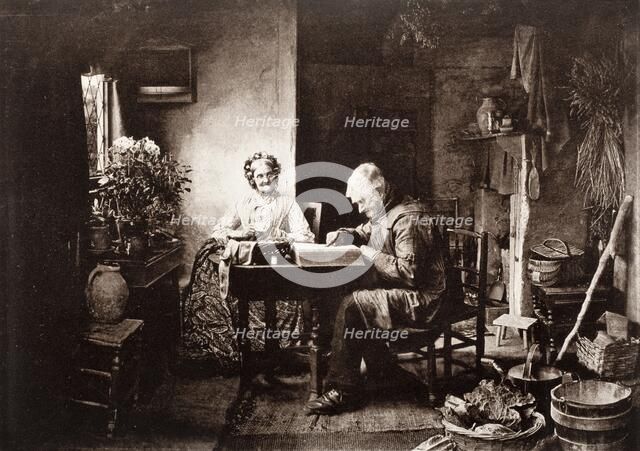 When Day's Work Is Done, Printed 1889-1891. Creator: Henry Peach Robinson.