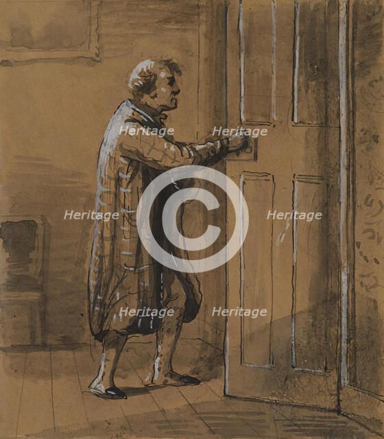 When Nobody is Present, 1825-1870. Creator: Alfred Jacob Miller.