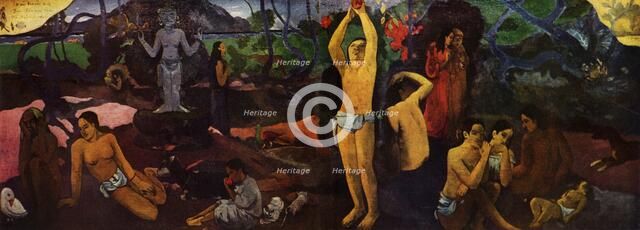 'Where Do We Come From - What Are We? - Where Are We Going?', 1936. Artist: Paul Gauguin.