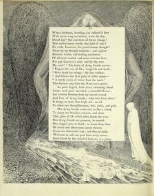 Where darkness, brooding o'er unfinish'd fates..., 1797. Creator: William Blake