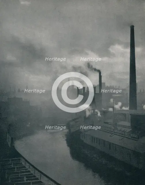 'Where The Shells Came From (Sheffield)', c1927,  (1927). Artist: Reginald Belfield.