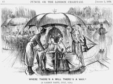 "Where There's a Will There's a Way", 1879. Creator: George du Maurier