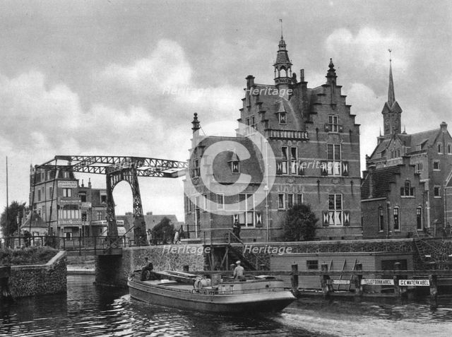 Where Tsar Peter worked as a shipwright, Zaandam, Netherlands, c1934. Artist: Unknown