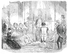 Where You Should Not Dine on Christmas Day - drawn by Leech, 1850. Creator: Unknown