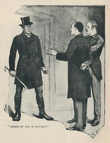Which Of You Is Holmes? 1892. Artist: Sidney E Paget