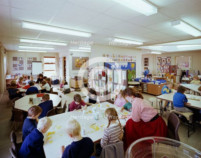 Whingate Primary School, Whingate Road, Leeds, 09/03/1989. Creator: John Laing plc.