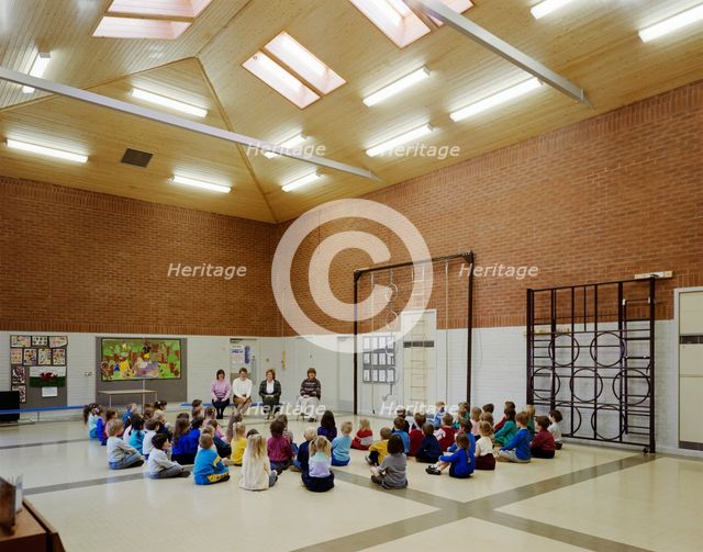 Whingate Primary School, Whingate Road, Leeds, 09/03/1989. Creator: John Laing plc.
