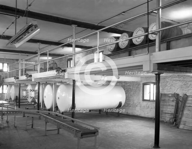 Whisky blending at Wiley & Co, Sheffield, South Yorkshire, 1960.  Artist: Michael Walters