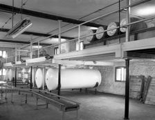 Whisky blending at Wiley & Co, Sheffield, South Yorkshire, 1960. Creator: Michael Walters
