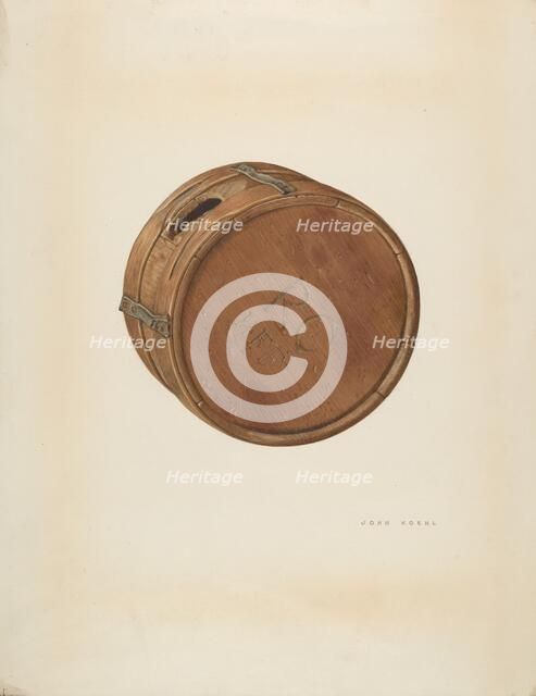 Whiskey Canteen, c. 1936. Creator:  John Koehl.