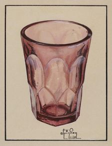 Whiskey Glass, 1937. Creator: Ralph Atkinson