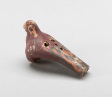 Whistle in the Form of a Bird, 180 B.C./A.D. 500. Creator: Unknown