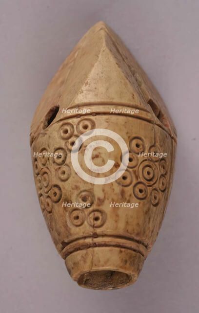 Whistle, Iran, 9th-10th century. Creator: Unknown.