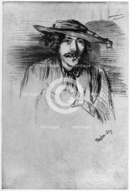 'Whistler', 1859 (1904).Artist: James Abbott McNeill Whistler