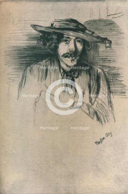 'Whistler', 1859, (1904).  Artist: James Abbott McNeill Whistler.