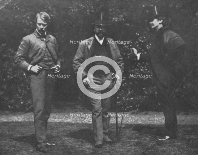'Whistler, Chase, and Menpes', c1885, (1904). Artist: Unknown.