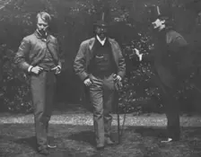 Whistler, Chase, and Menpes c1885, (1904)