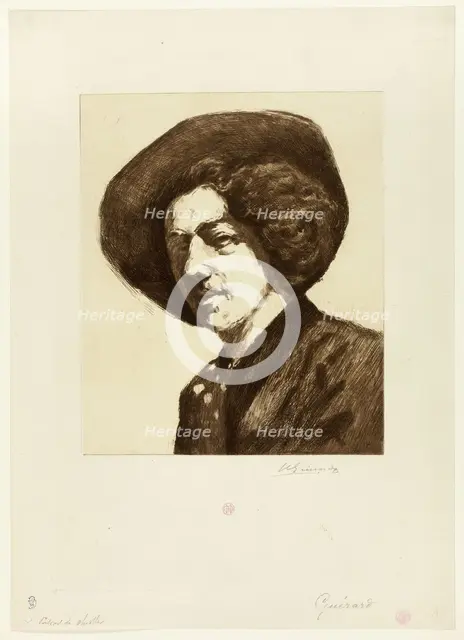 Whistler. Creator: Henri-Charles Guerard.