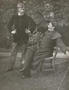 Whistler and Menpes c1885, (1904)