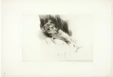 Whistler Asleep, 1897. Creator: Giovanni Boldini