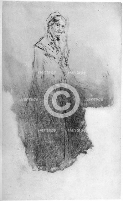 'Whistler's Mother', 19th century (1904).Artist: James Abbott McNeill Whistler