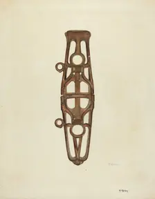 Whip Socket, 1935/1942. Creator: William McAuley